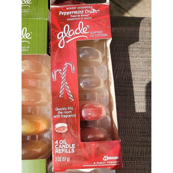 Glade Scented Oil Candles Assorted 4 Open 4 Sealed Discontinued - Picture 7 of 16